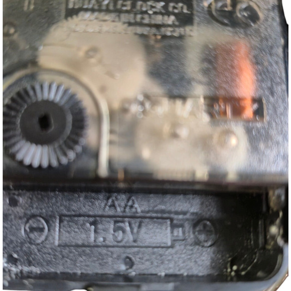 Round Table/Desk Top Clock 5.5" Clear Gem Beads Crystal Diamond Style MCM Posh - Picture 9 of 10